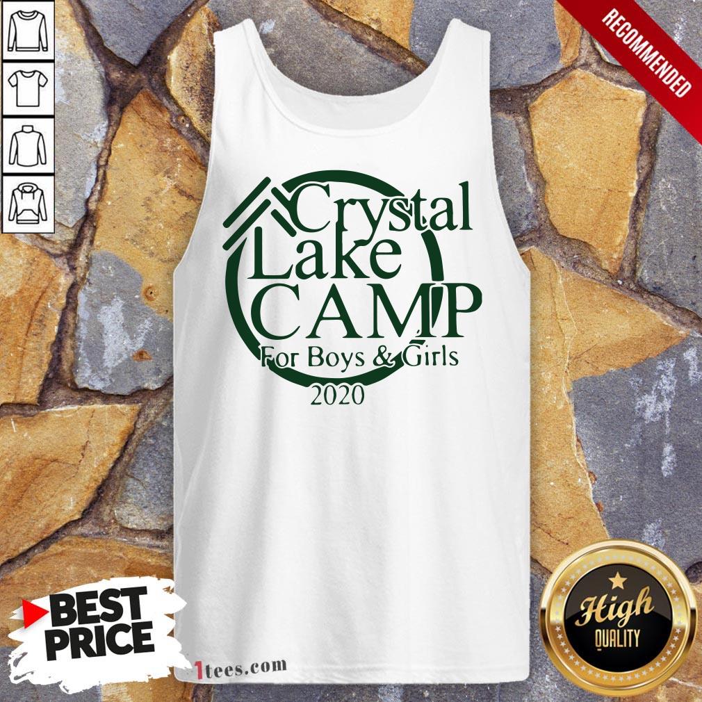 Awesome Camp Crystal Lake Tank Top Design By T-shirtbear.com