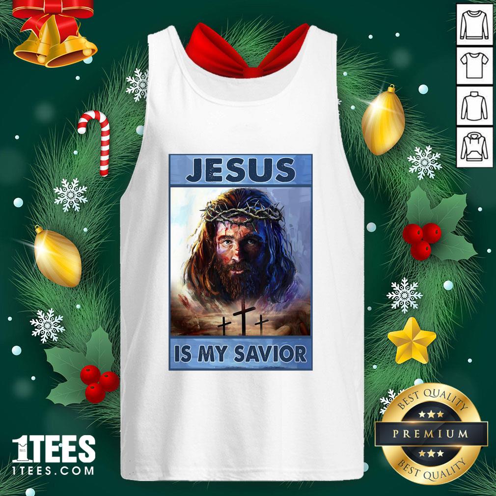Premium Jesus Is My Savior Tank Top - Design By 1tee.com