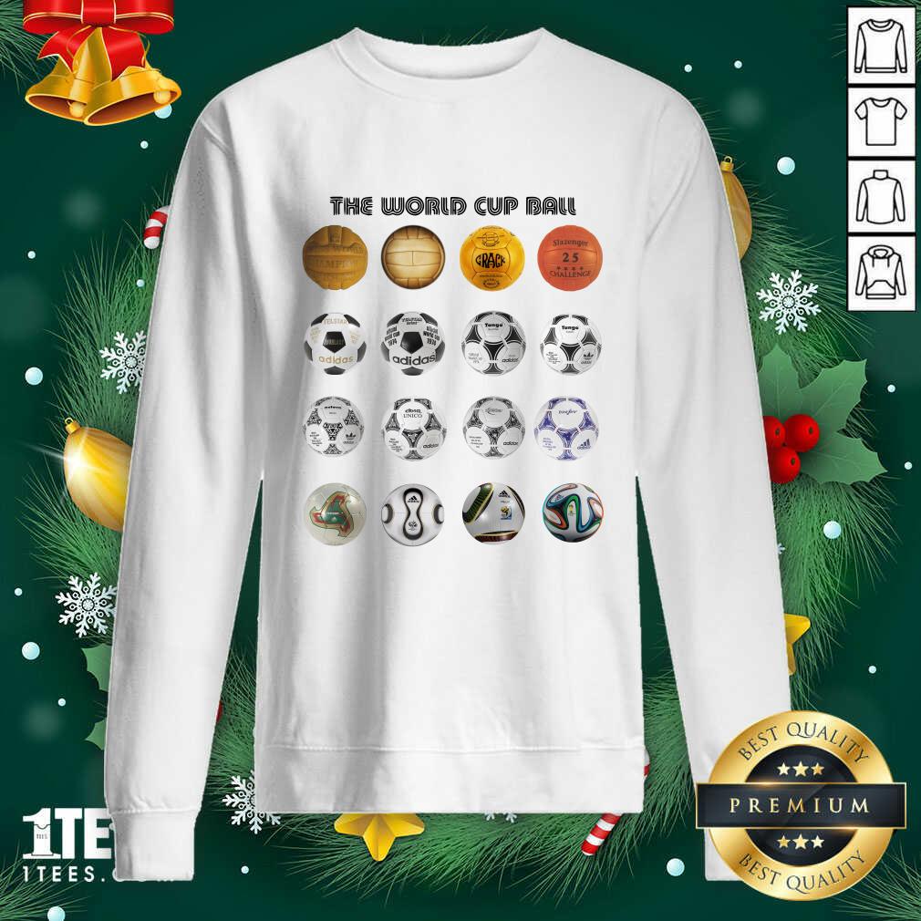 Soccer The World Cup Ball Vertical Sweatshirt- Design By 1tees.com