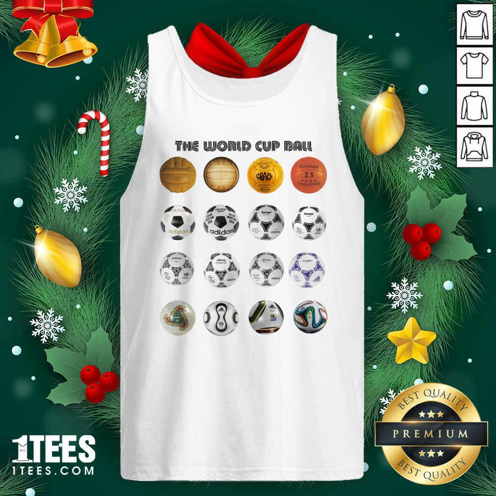 Soccer The World Cup Ball Vertical Tank Top- Design By 1tees.com