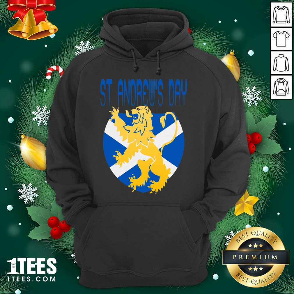 Happy St Andrews Day Hoodie- Design By 1Tees.com