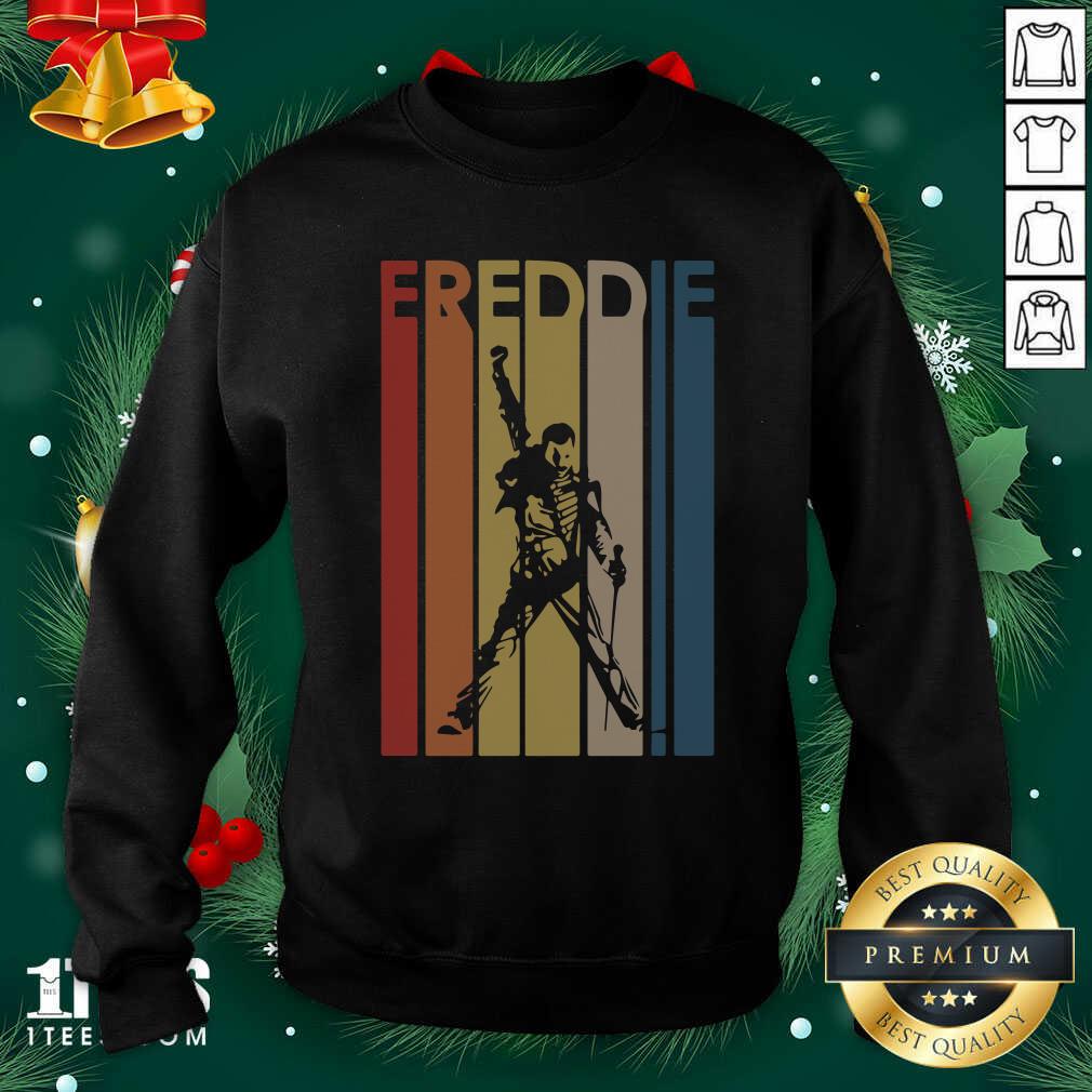 Freddie Mercury Vintage Sweatshirt- Design By 1tees.com
