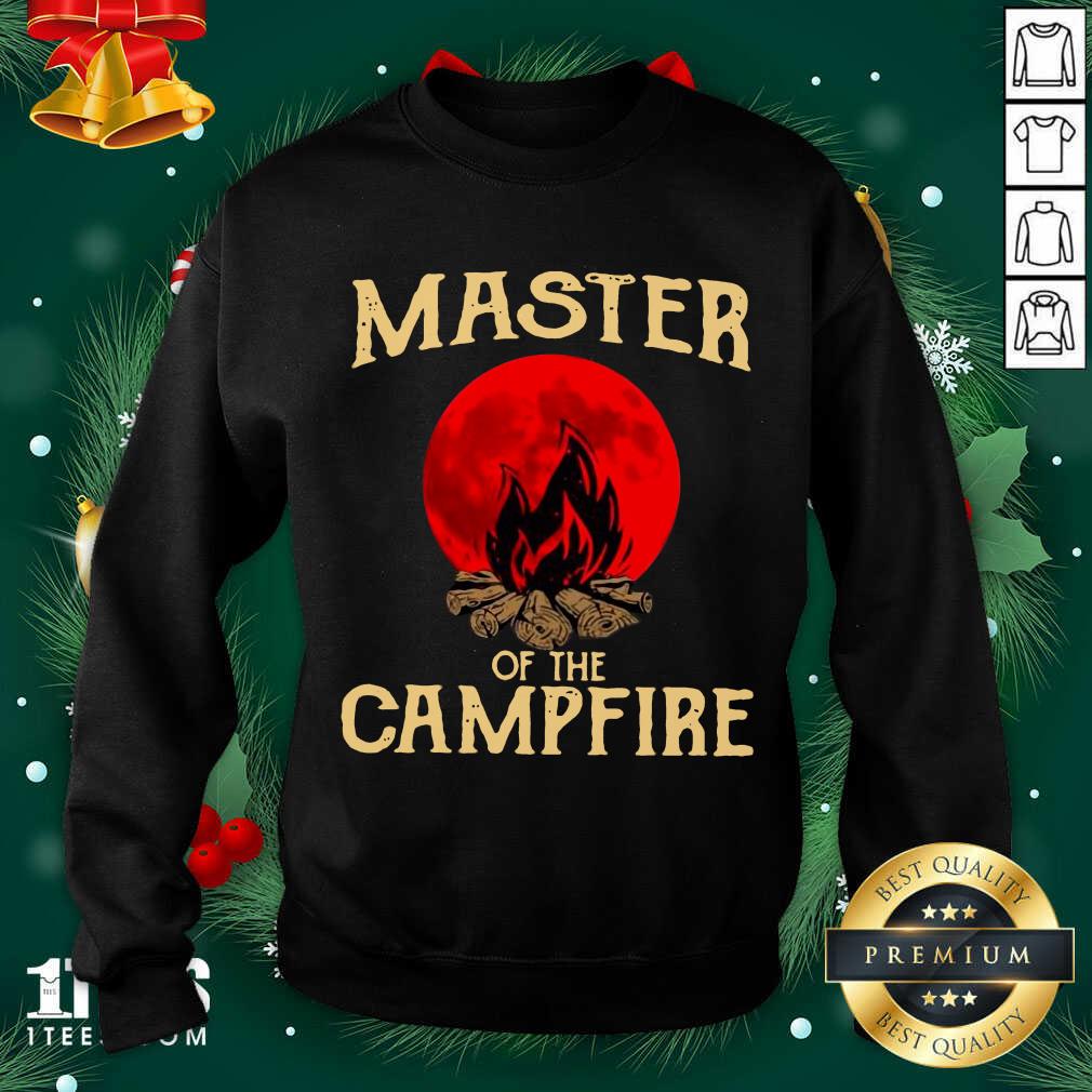 Master Of The Campfire Sweatshirt- Design By 1tees.com