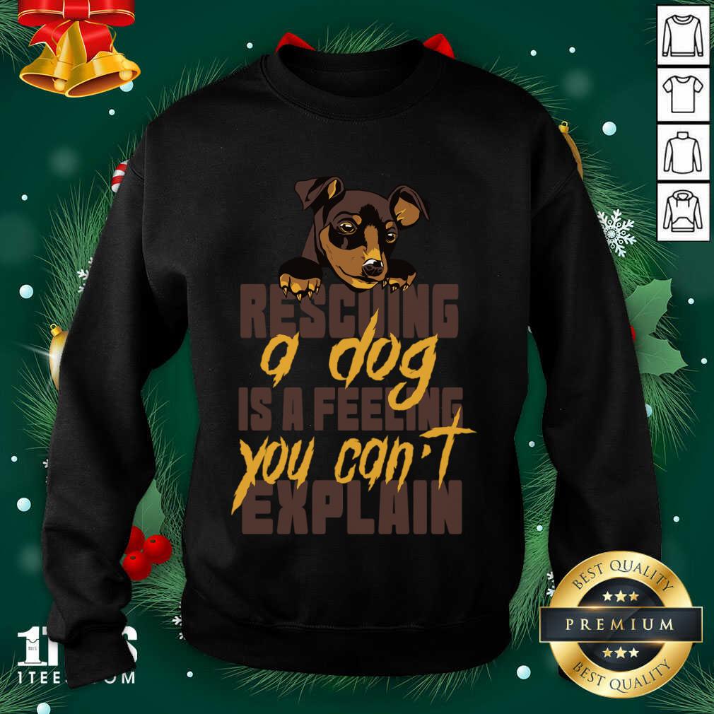 Animal Rescue Dog Rescue Sweatshirt- Design By 1Tees.com