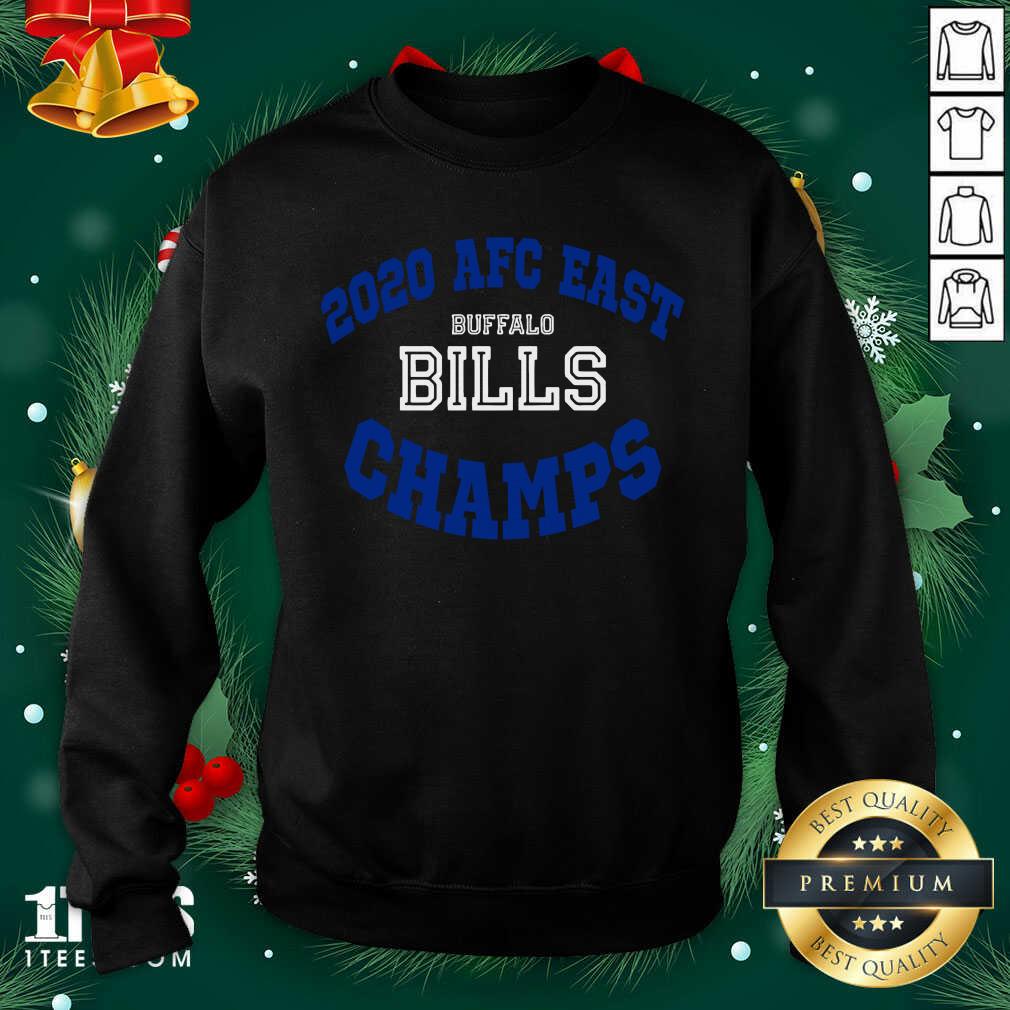 2020 Afc East Buffalo Bills Champs Sweatshirt- Design By 1Tees.com