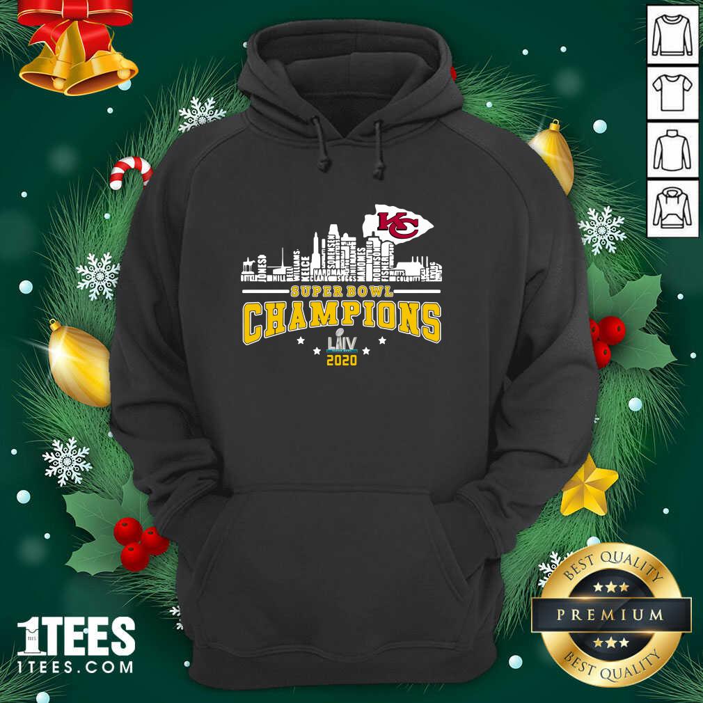 Super Bowl Champions 2020 Name Hoodie- Design By 1Tees.com