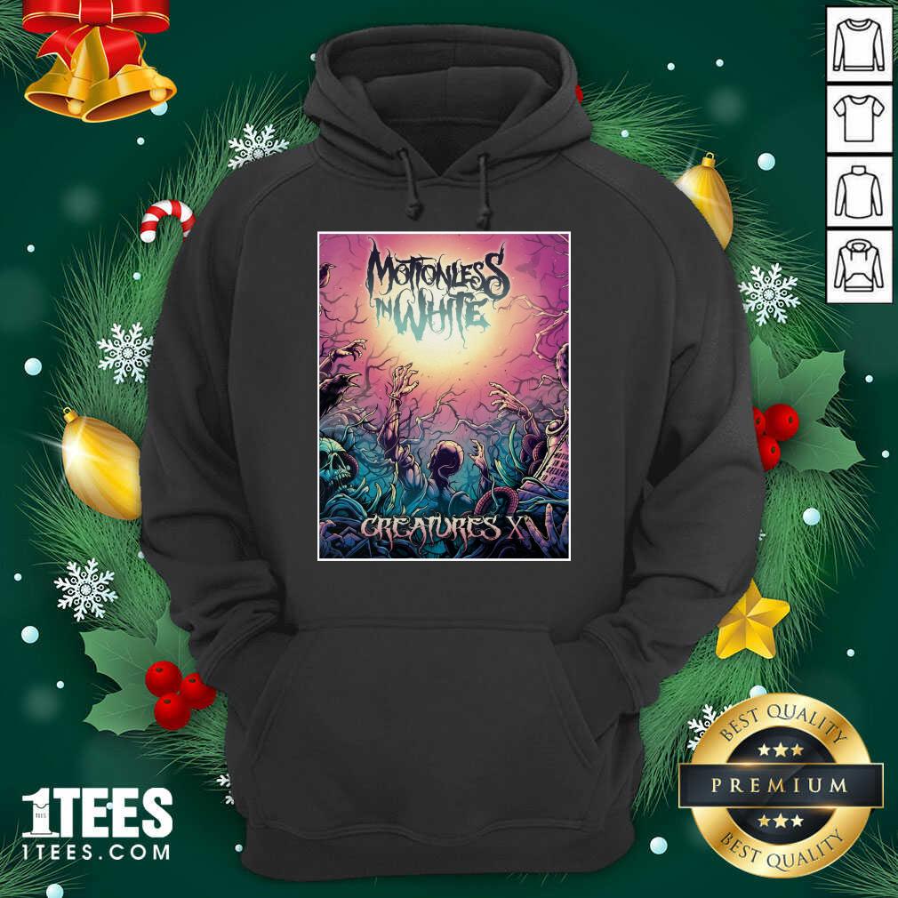 Motionless In White Merch Creatures Deadstream Hoodie- Design By 1tees.com