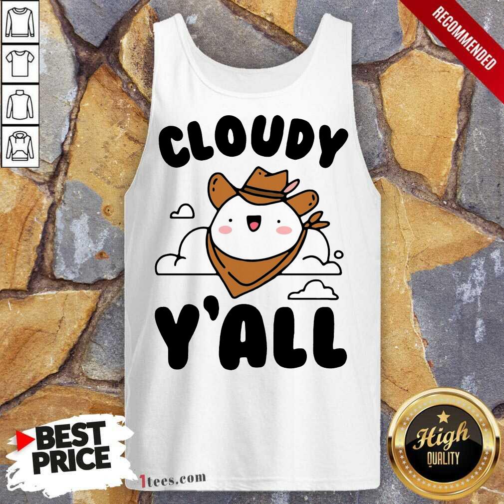 Cloudy Yall Tank Top-Design By 1Tees.com