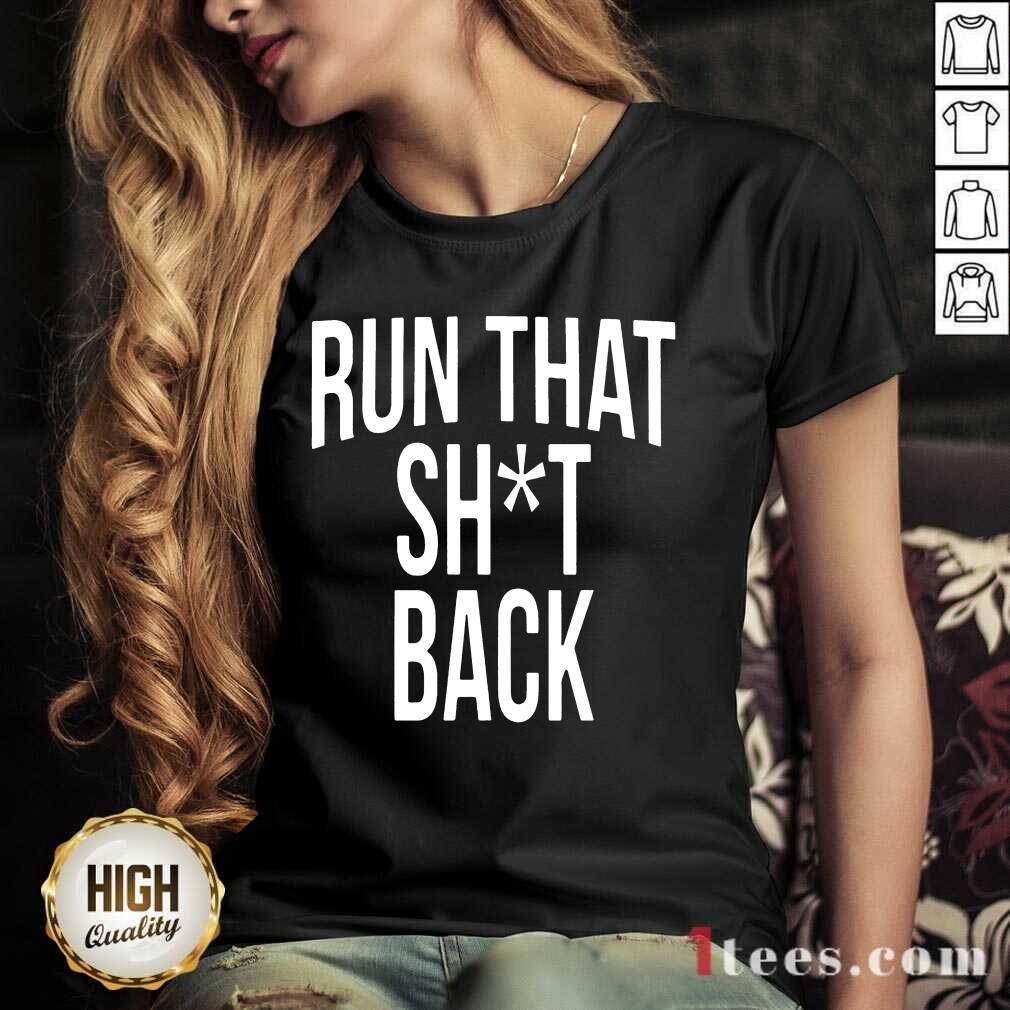 Trampa Run That Shit Back V-neck- Design By 1Tees.com