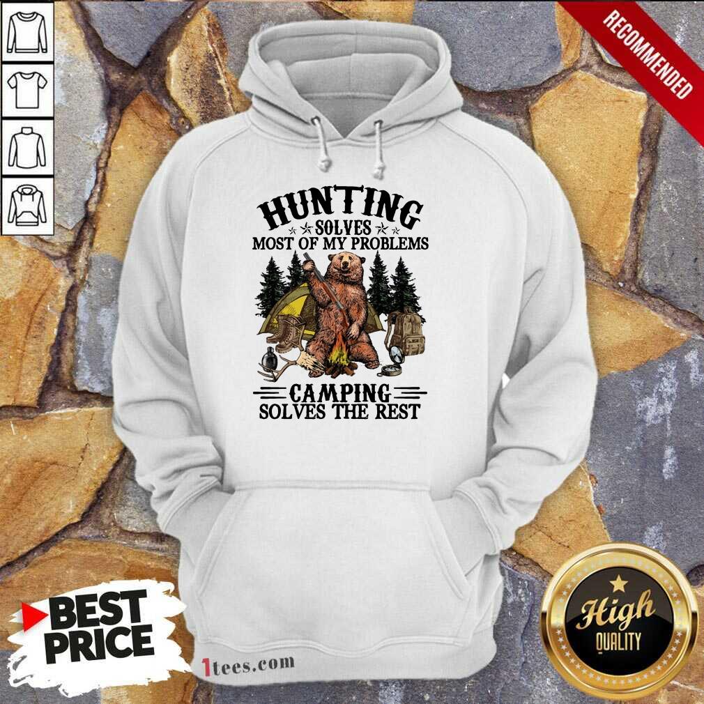 Appalled Bear Hunting Camping Sloves The Rest Hoodie