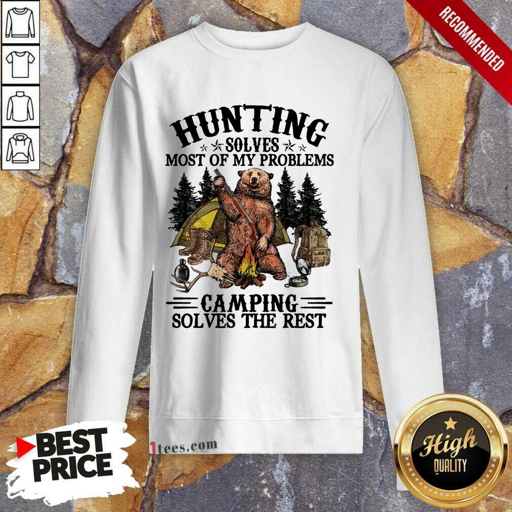 Appalled Bear Hunting Camping Sloves The Rest Sweatshirt