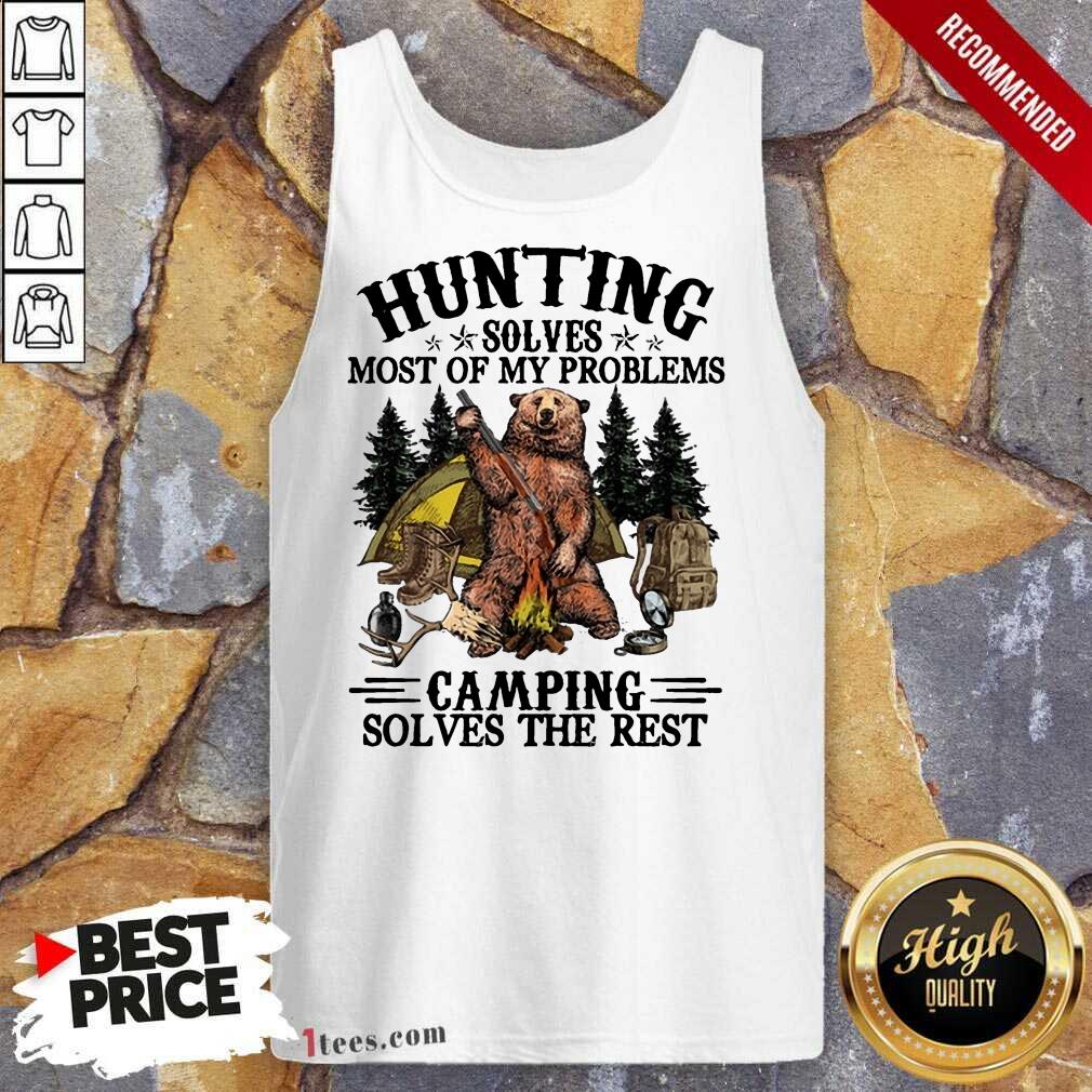 Appalled Bear Hunting Camping Sloves The Rest Tank Top