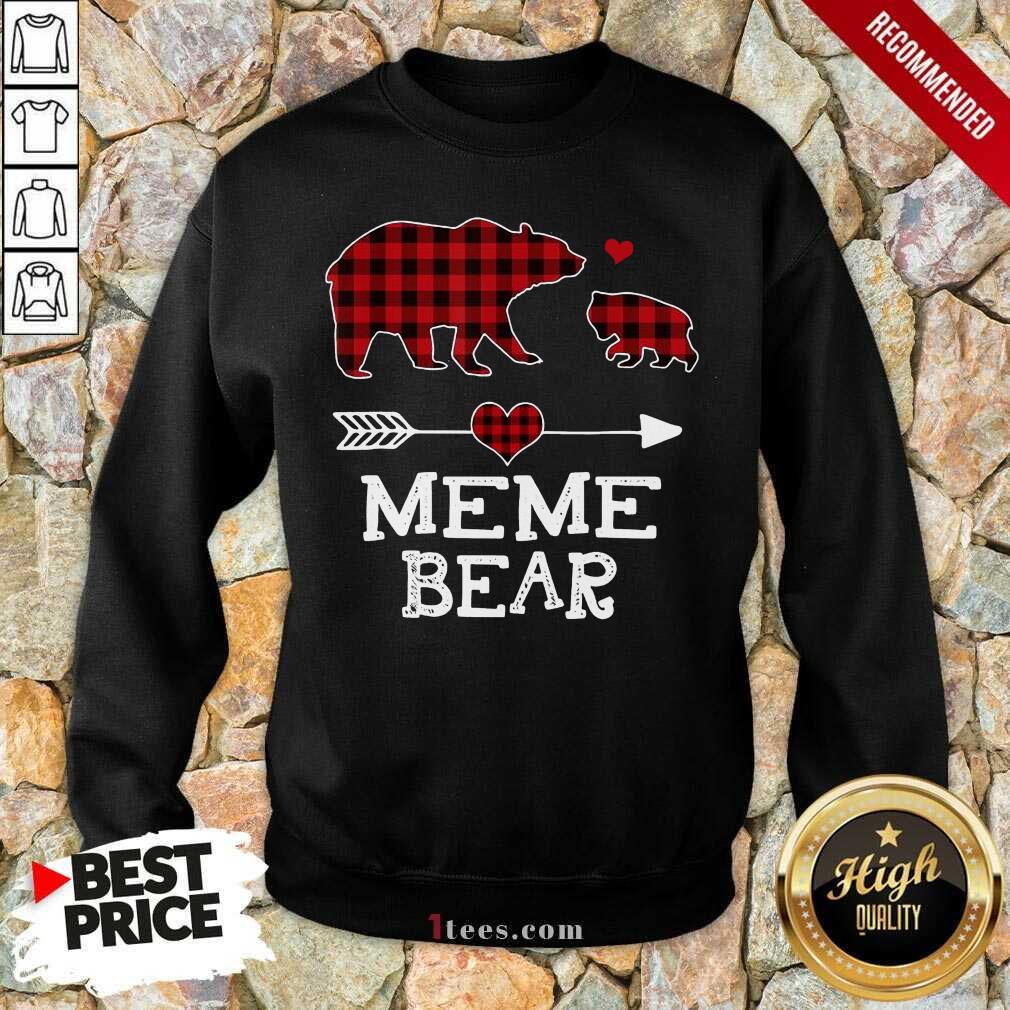 Hot Meme Bear Red Buffalo Family Great 78 Sweatshirt