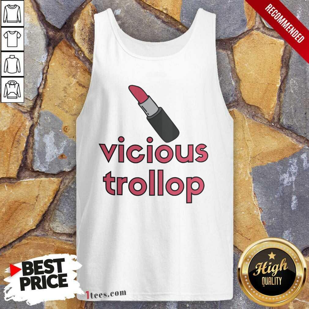 Perfect Vicious Trollop Lipstick Tank Top