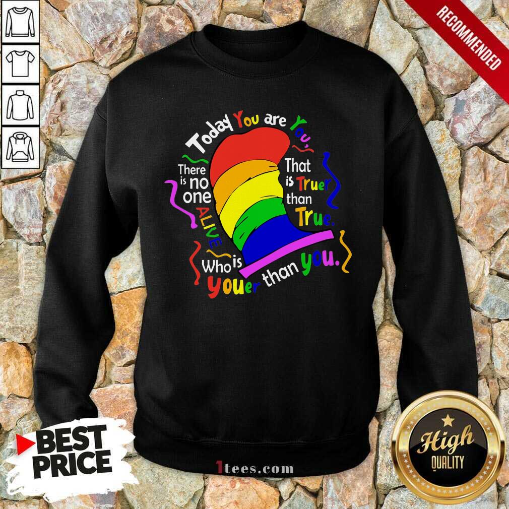 Today You Are LGBT Sweatshirt