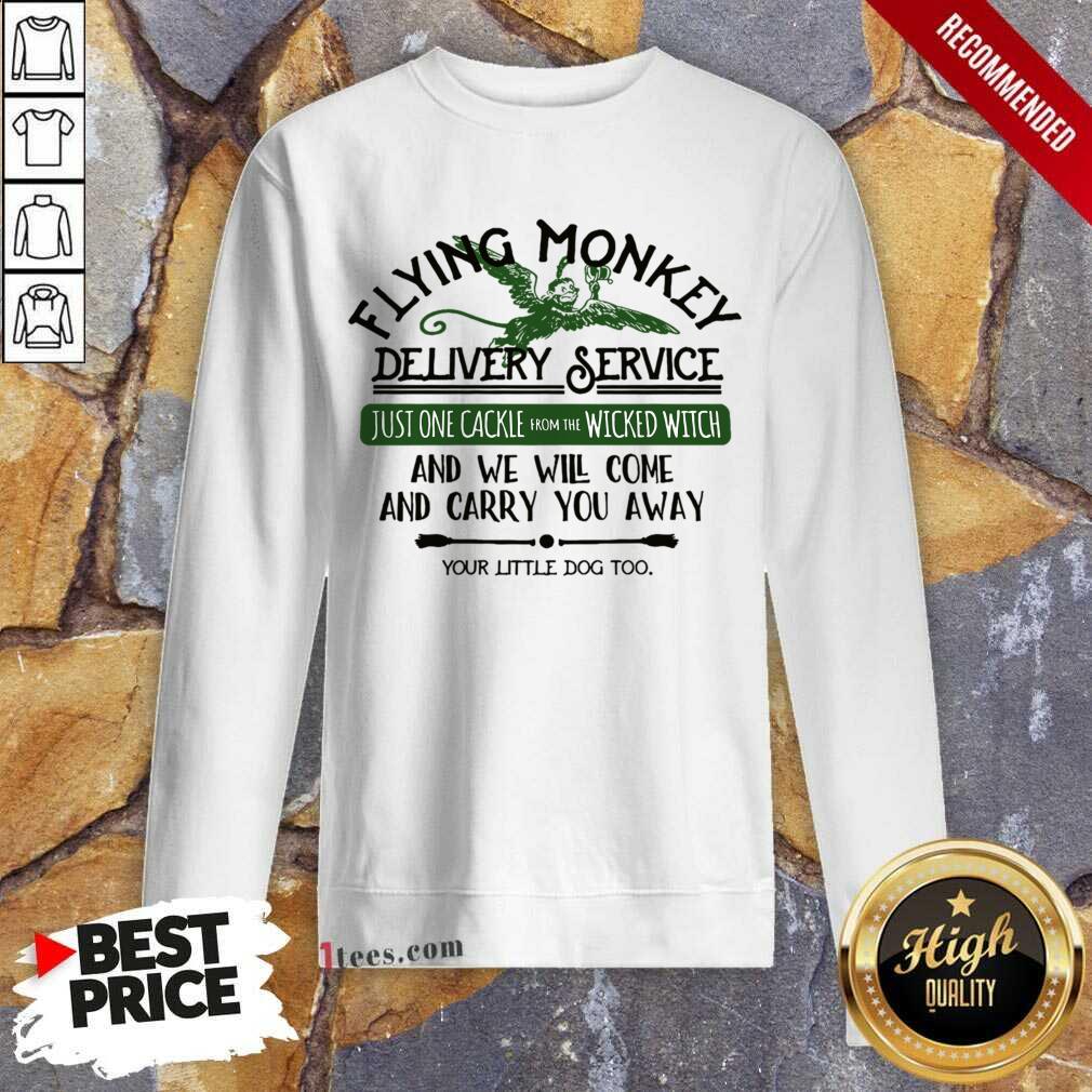 Flying Monkey Delivery Service Sweatshirt