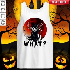 Black Cat Jason Voorhees What Halloween Tank Top
