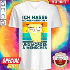 ICH Hasse Morgenmenschen Und Morgen And Menschen V-neck