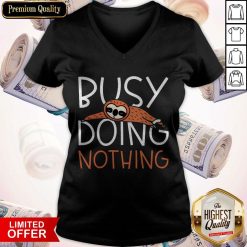 Office Lazy Day Men’s Organic V-neck