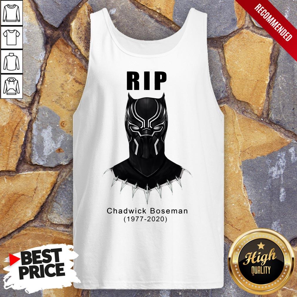 RIP Actor Chadwick Boseman Of Marvel Thank You For The Memories Tank Top