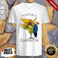Awesome Pour Me A Quarantine V-neck