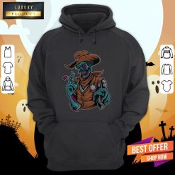 Cowboys Skull Day Of Dead Muertos Halloween Hoodie