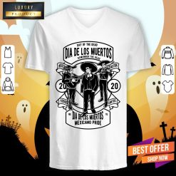 Day Of The Dead Dia De Los Muertos Remember The Dead Mexicano Tradition V-neck