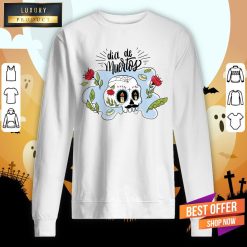 Dia De Muertos Day Of Dead Sugar Skull Sweatshirt