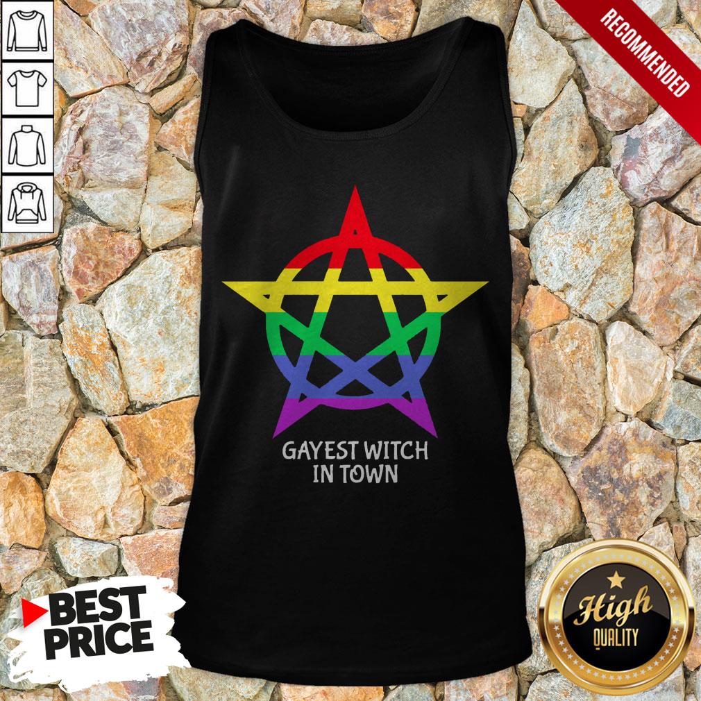 Gayest Witch In Town Tank Top