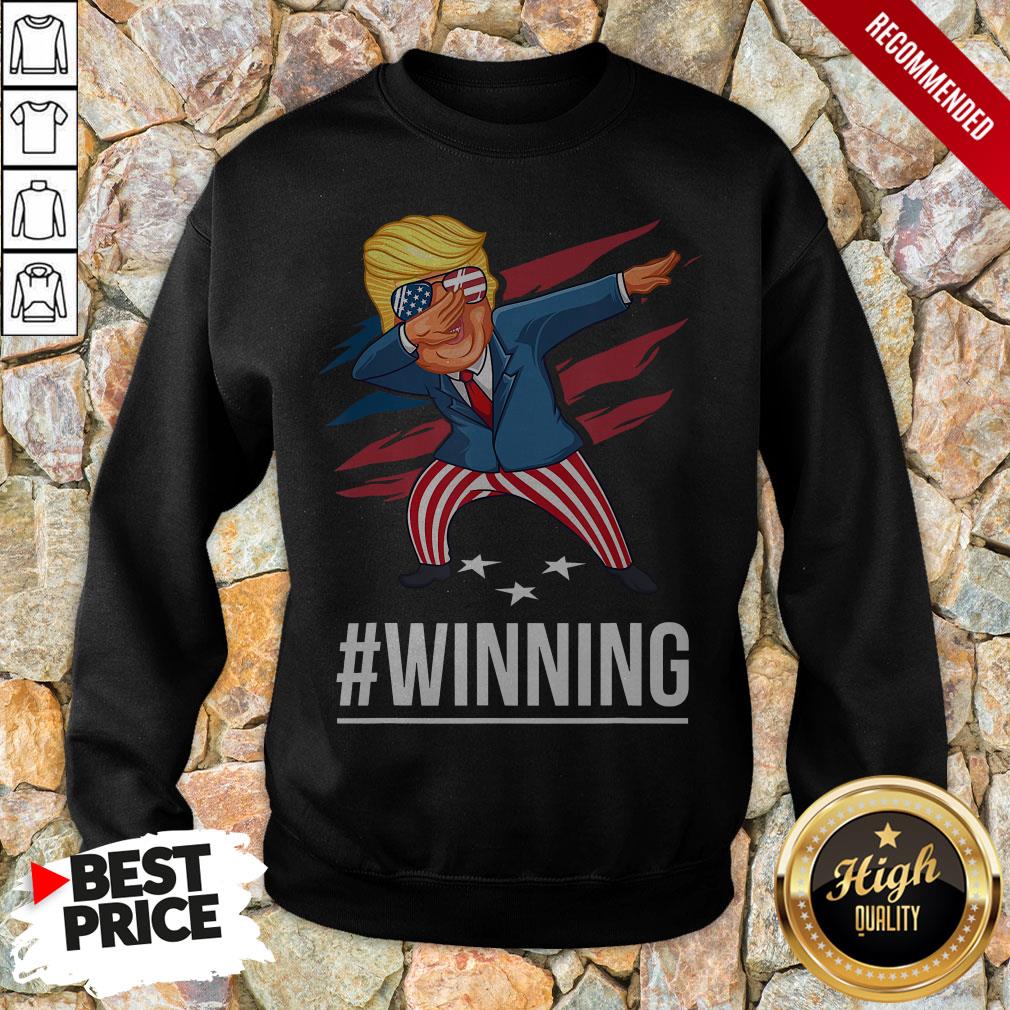 Premium Trump Dabbing Winning Sweatshirt