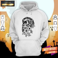 Pretty Day Dead With Flower Face Hoodie