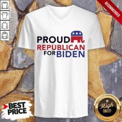 Proud Republican For Biden 2020 V-neck