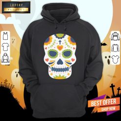 Sugar Skull Day Of Dead Dia De Los Muertos Hoodie