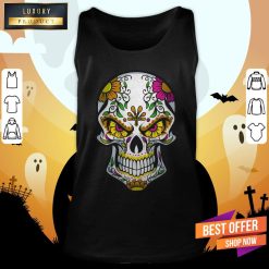 Sugar Skull Day Of Dead Dia De Muertos Tank Top