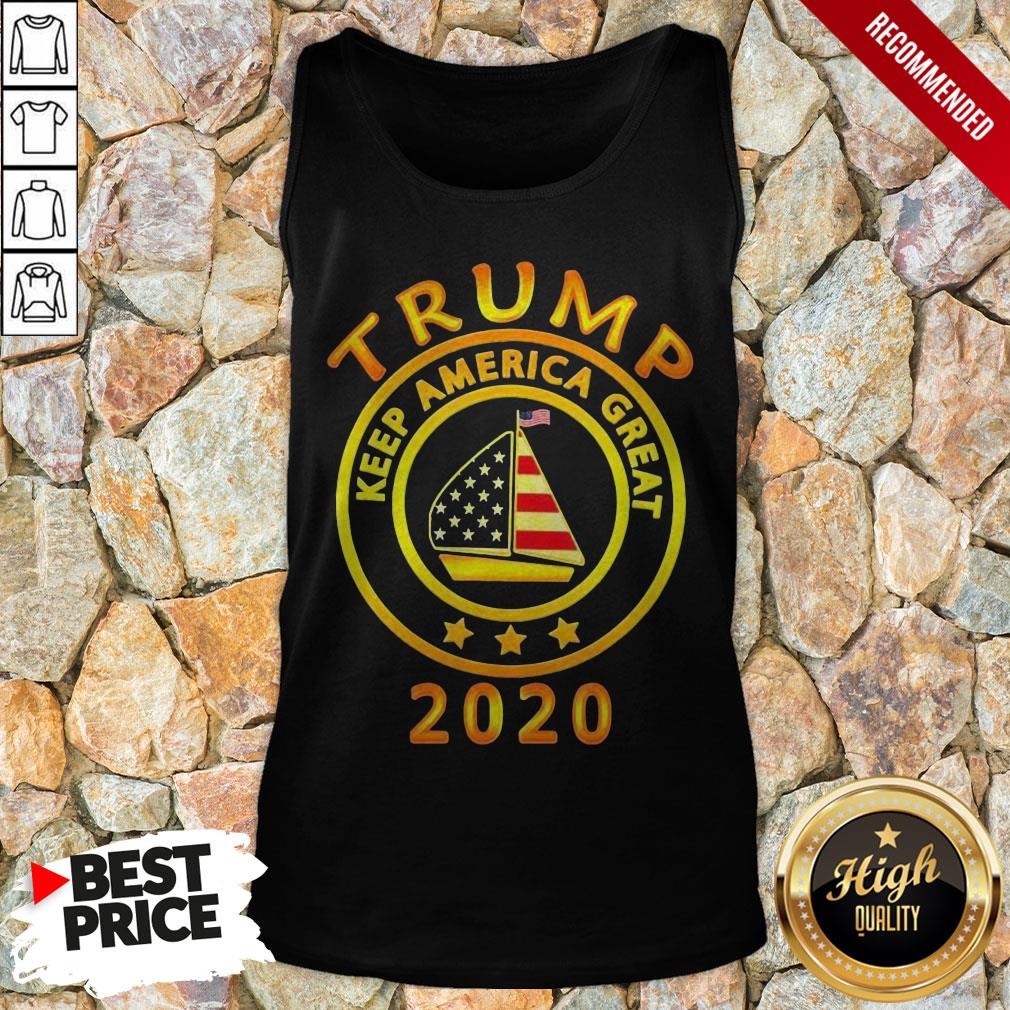 Trump Keep America Flag Great 2020 Tank Top