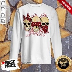 Funny Three Skull Halloween Sweatshirt