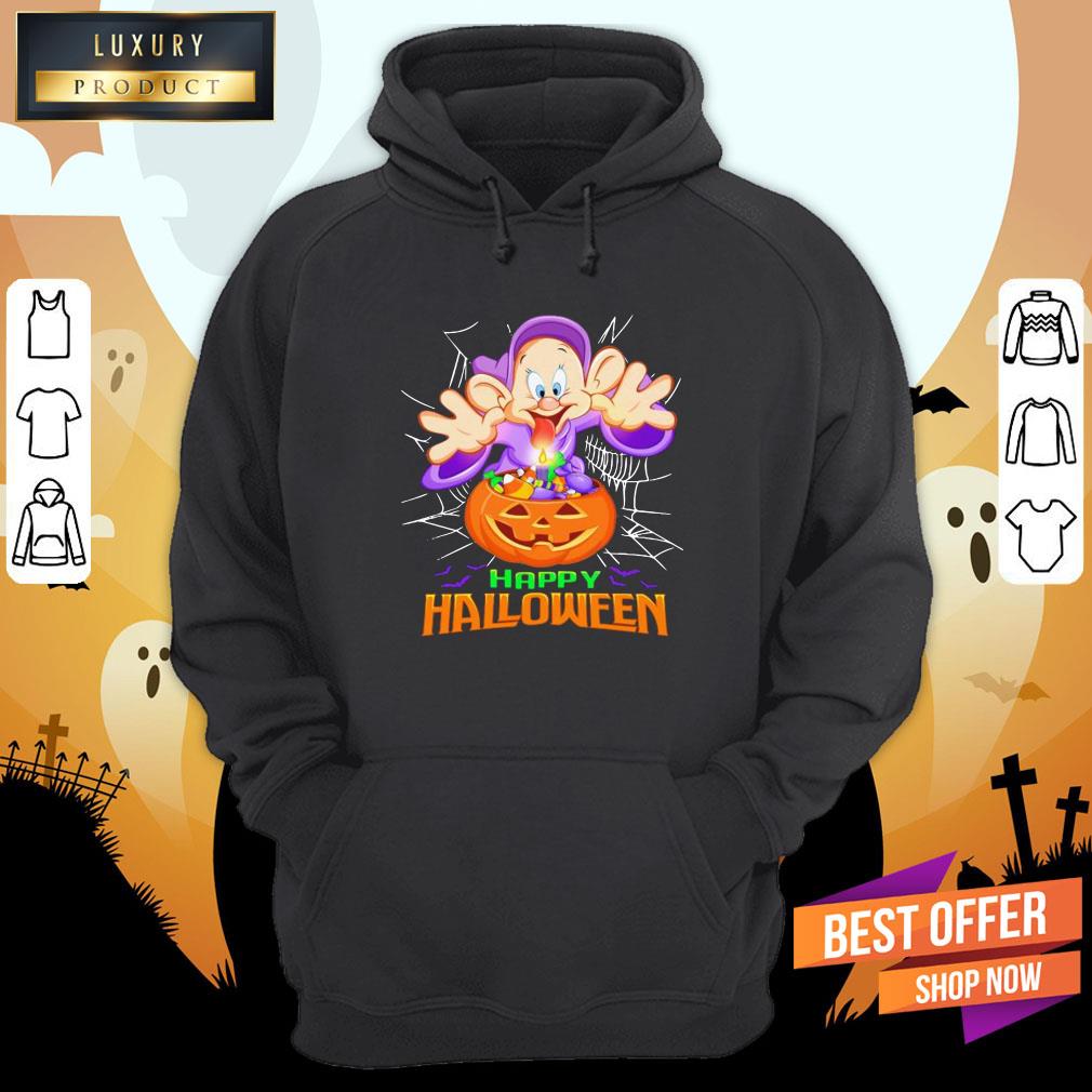 Happy Halloween Dopey Dwarf Witch Hoodie