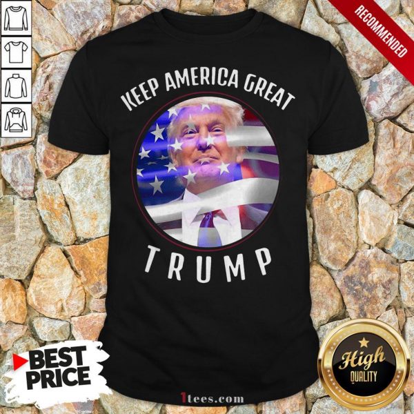 Keep America Great Trump 2020 Election Day American Flag Shirt