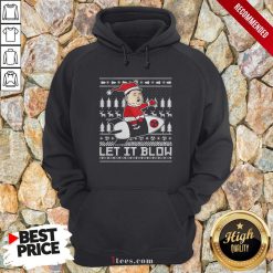 Kim Jong Un Let It Blow Ugly Christmas Hoodie