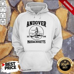 Official Andover Est 1646 Massachusetts Aboriginal People Hoodie