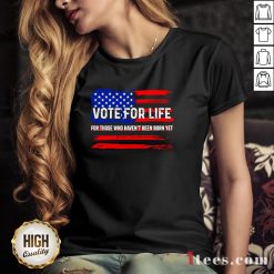 Pro Trump Pro Life Vote For Life Vote For The Unborn V-neck
