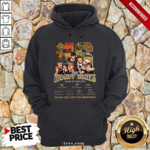 The Moody Blues 56 Years Of 1994-2020 Thank You For The Memories Signatures Hoodie
