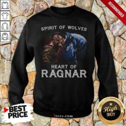 Viking Bjorn Lothbrok Spirit Of Wolves Heart Of Ragnar Sweatshirt