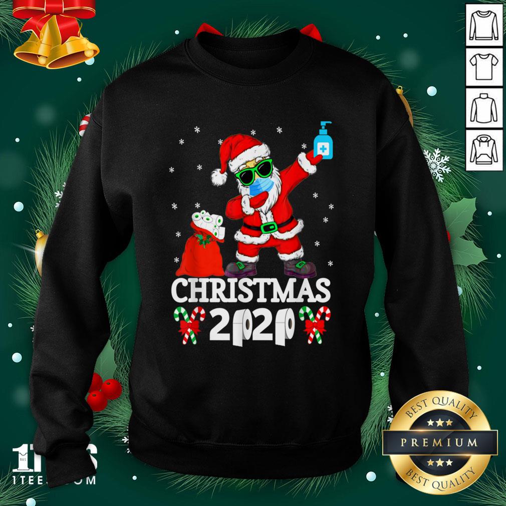 Cool Santa Dabbing Christmas 2020 Sweatshirt - Design By 1tee.com