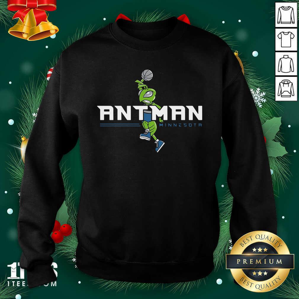 Ant Man Minnesota Basketball Sweatshirt - Design By 1tees.com