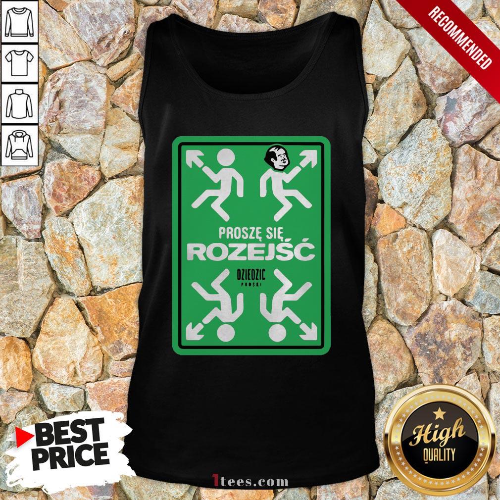 Original Prosze Sie Rozejsc Dziedzic Pruski Tank Top Design By T-shirtbear.com