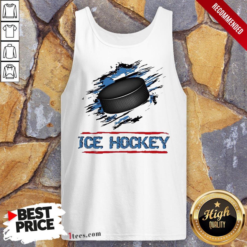 Perfect Ice Hockey Tank Top Design By T-shirtbear.com