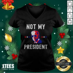 Premium Not My President Joe Biden 2020 V-neck - Design By 1tee.com