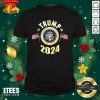Trump 2024 Presidential Seal Flag Us Shirt- Design By 1Tees.com
