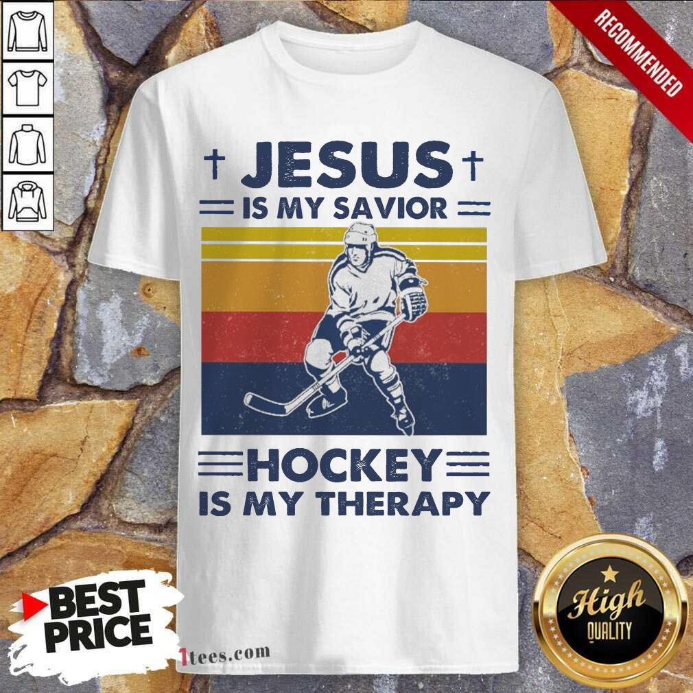 Jesus Is My Savior Harness Racing Is My Therapy Vintage Shirt- Design By 1Tees.com